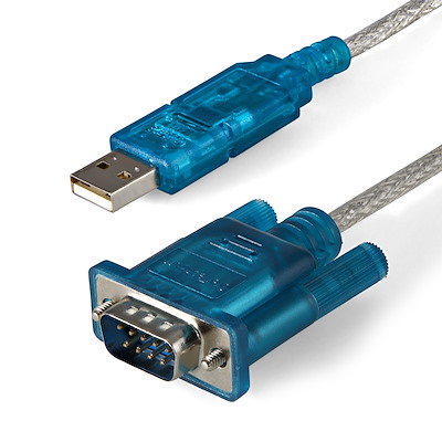 Cable Adaptador de 0.9m USB a Puerto Serial Serie RS232 DB9 PC Mac Linux