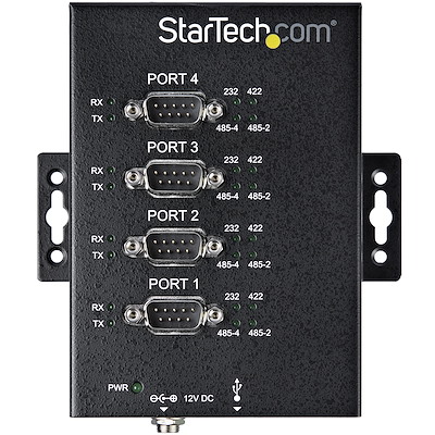 4 Port Serial Hub USB to RS232 Adapter - Serial Cards & Adapters