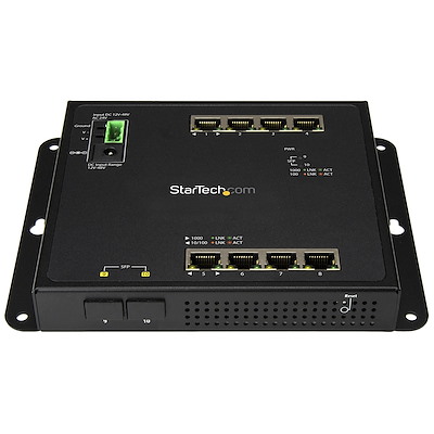 Switch Gigabit Ethernet géré L2 à 10 ports avec 2 slots SFP ouverts -  Commutateur réseau à montage en rack