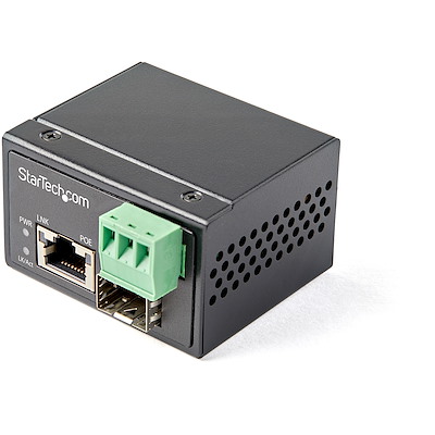 IFT-802TS15 - Convertisseur de média industriel IP30 Fast Ethernet vers  fibre optique monomode 15 km