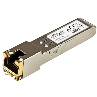 10 pack HPE J8177C Compatible SFP Module - 1000BASE-T - SFP to RJ45 Cat6/Cat5e - 1GE Gigabit Ethernet SFP - RJ-45 100m - HPE 1810, 1820, 2530