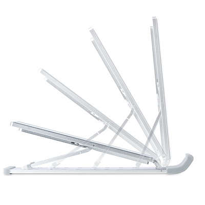 Supporto Per Laptop Regolabile - Leggero, Antiscivolo, 6 Angolazioni, Ventilato, Compatibile Fino A 17 Pollici - Foto 11