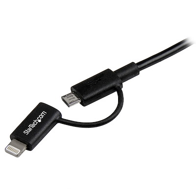 1m Ligthning or Micro USB USB Cable - Lightning Cables | StarTech.com