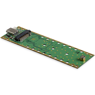 StarTech - Boîtier SSD USB-C 10 Gbit/s vers M.2 NVMe ou M.2 SATA - Boîtier  SSD externe portable en aluminium