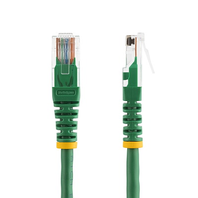 StarTech.com CAT5e UTP Molded Ethernet Cable, Green, 3ft (M45PATCH3GN)
