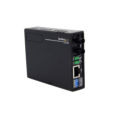 Selected 10/100 Multimode Fiber Ethernet Media Converter with PoE (SC)