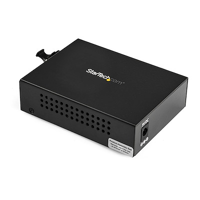 Conversor Compacto de Medios Ethernet Gigabit a Fibra Multimodo LC - 550m
