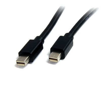 3ft (1m) Mini DisplayPort Cable - 4K x 2K Ultra HD Video - Mini DisplayPort 1.2 Cable - Mini DP to Mini DP Cable for Monitor - mDP Cord works with Thunderbolt 2 Ports - M/M