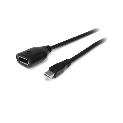 3 ft Mini DisplayPort to DisplayPort 1.2 Video Cable Adapter M/F - DisplayPort 4k