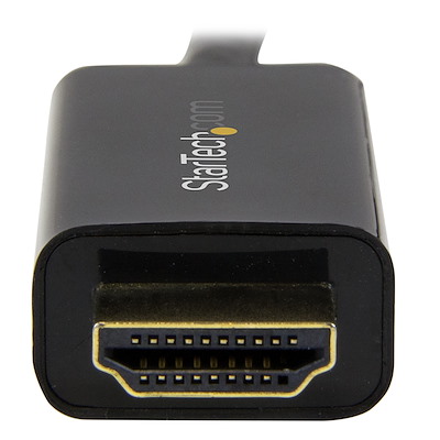 StarTech.fr Adaptateur Mini DisplayPort vers HDMI - Dongle mDP vers HDMI -  1080p - mDP 1.2 vers Écran/Affichage HDMI - Convertisseur Vidéo - Câble  Attaché de 30,4cm - Version Améliorée de MDP2HDMI