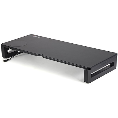 Monitor Stand Riser with USB3.0 Hub Support Data Transfer and Charging  Steel Desk Organizer for Laptop Computer