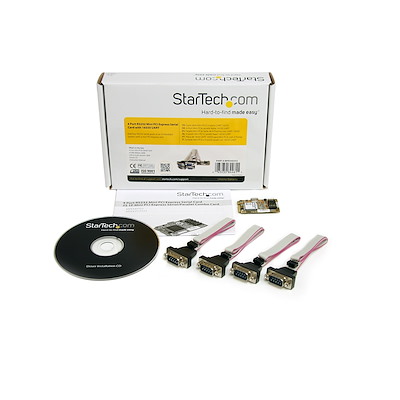 Startech Add Four Rs232 Serial Ports To An Embedded System Through A Mini Pci Express Slo 