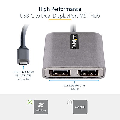 スターテックUSB-C DisplayPortマルチモニターアダプタ Amazon.co.jp: スターテック(STARTECH.COM) StarTech.com USB-C