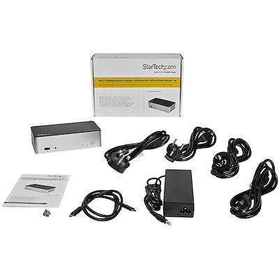 StarTech.com USB-C ドッキングステーション デュアルモニタ USB-Cドッキングステーション