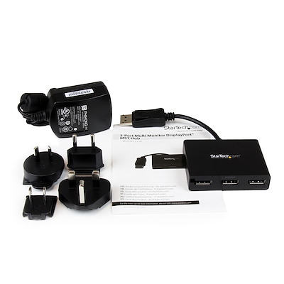 3 Port DP Multi Monitor Adapter MST Hub - StarTech.com