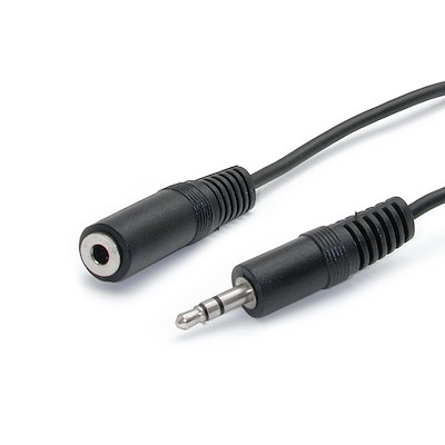 Cavo Prolunga Audio Jack 3.5mm StarTech 3.6m | Maschio/femmina Per Cuffie E Altoparlanti, Connettori Saldati, Nero