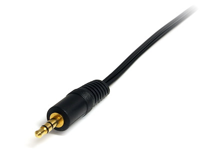 StarTech.com Câble Adaptateur Audio Mini-Jack 3.5mm Mâle vers 2x