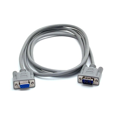 Hd15 M/f Black Startech 6ft Coax High Resolution Vga Monitor Extension Cable 