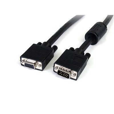 15 ft Coax VGA Monitor Extension Cable - HD15 M/F
