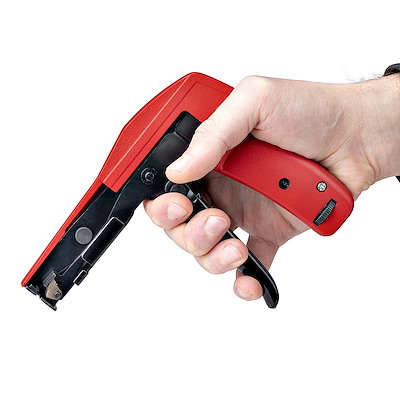 Pistola Per Fascette In Nylon – Tensore E Tagliafascette, Per Larghezze Da 2,4 A 4,8 Mm, Con Manopola Di Tensione Regolabile
