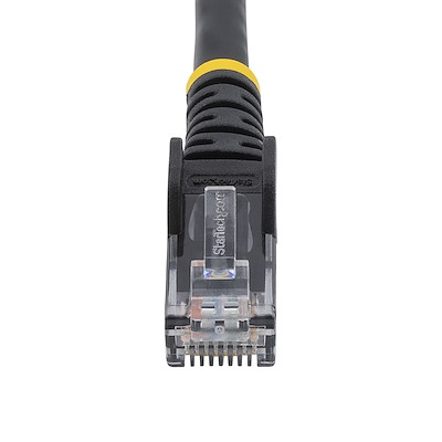 10ft LSZH CAT6 Ethernet Cable - Black (N6LPATCH10BK) - Cat 6 Cables, Cables