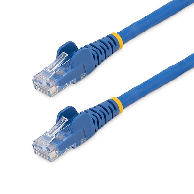 Cable Ethernet Cat 6 de 1 Metro - LSZH (Bajo Nivel de Humo y Cero  Halógenos) - Cable de Red Patch UTP RJ45 PoE de 100W 650MHz 10 Gigabit Sin  Enganches