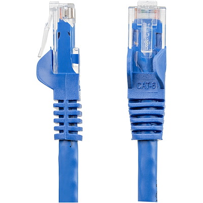 1 x RJ-45 Male Network N6PATCH10GN StarTech.com 10 ft Green Snagless Cat6 UTP Patch Cable 1 x RJ-45 Male Network Category 6-10 ft Green 