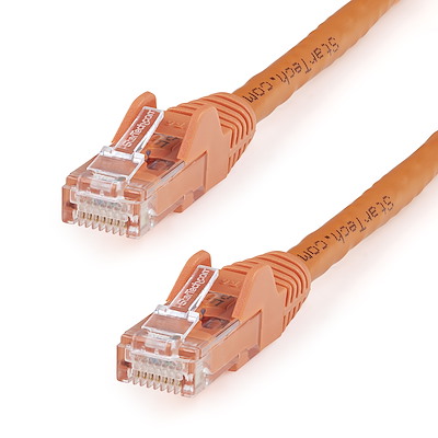 2ft Cat6 Ethernet Cable Orange 100w Poe N6patch2or Cat 6 Cables