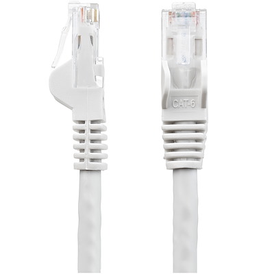 6in CAT6 Ethernet Cable White 100W PoE (N6PATCH6INWH) - Cat 6 Cables ...