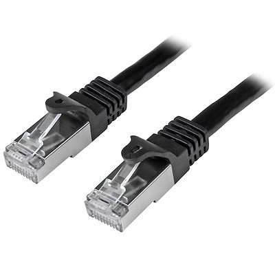 Cat6 Patch Cable - Shielded (SFTP) - 5 m, Black
