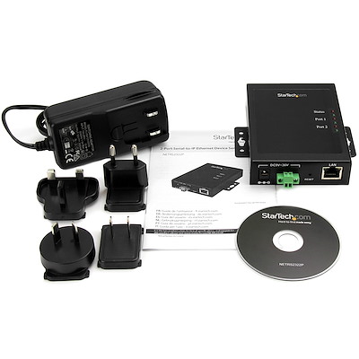 2PT Serial-to-IP Ethernet Device Server - Serial Over IP Cat5/6 ...