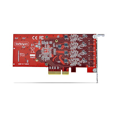 サーバーまたはデスクトップPCに、PCI Express経由で10Gbps 対応USB