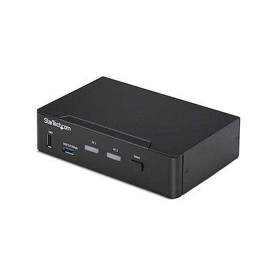 2-Port DisplayPort KVM Switch, 4K 60Hz, DP 1.2, EDID Management, 2