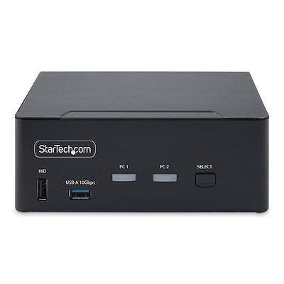 2-Port Dual-Monitor DisplayPort KVM Switch, 8K 60Hz / 4K 144Hz, DP
