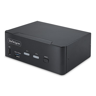 StarTech 2ポート KVM切替器 USB3.0 DP KVMスイッチ Amazon.com: StarTech.com 2 Port Triple Monitor DisplayPort KVM