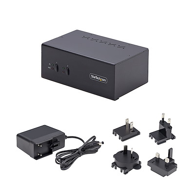 KVMスイッチ/2ポート/デュアルモニター/4K60Hz DisplayPort/HDCP/2x USB 3.2 Gen 1 Type-A(5Gbps)& 2x USB-A 2.0/押しボタン ホットキー切換/ESD保護/DP マルチディスプレイ PC パソコン CPU切替器(2台用) KVMスイッチ/2ポート/デュアルモニター/4K60Hz DisplayPort/HDCP/2x USB 3.2 Gen 1 Type-A(5Gbps)& 2x USB-A 2.0/押しボタン ホットキー切換/ESD保護/DP マルチディスプレイ PC パソコン CPU切替器(2台用)