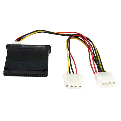 Cavo Adattatore Bidirezionale IDE A SATA Con Convertitore Di Alimentazione - 2 In 1 Per Collegamento Hard Disk