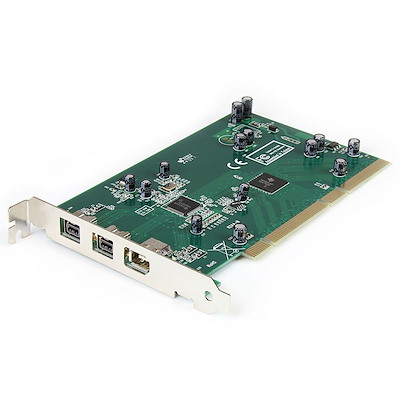 2b 1a PCI 1394b FireWire-kortadapter, 3 portar, med DV redigeringssats