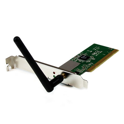 PCI Wireless N Card - 150Mbps 802.11b/g/n Network Adapter Card – 1T1R 2dBi
