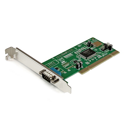 PCI RS232 seriell-kortadapter med 1 port och 16550 UART