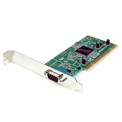 1 Port PCI RS232 Serial Adapter Card w/ 16950 UART - Dual Voltage