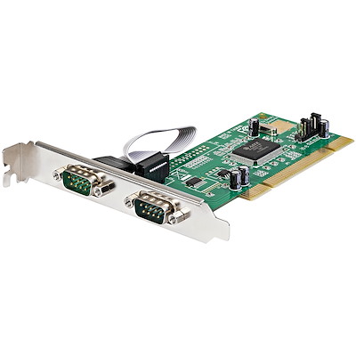 2 Port PCI RS232 Serial Adapter Card with 16550 UART