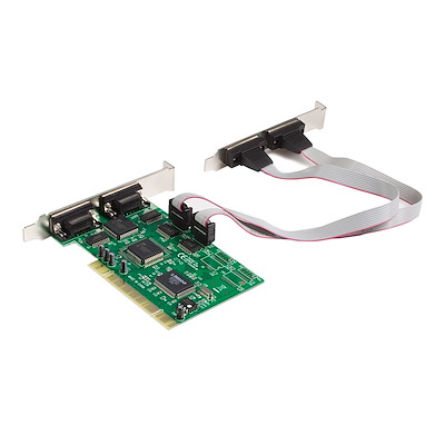 シリアル4ポート増設PCIeカード ブレークアウトケーブル付 4x RS232C Amazon | StarTech.com シリアル4ポート増設PCIeカード ブレークアウト