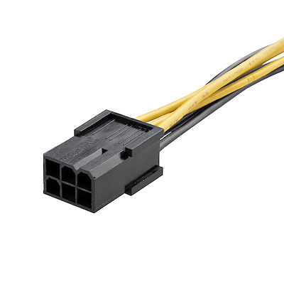 Color Blanco Cable alargador para PSU y GPU ENET 8 Pines 