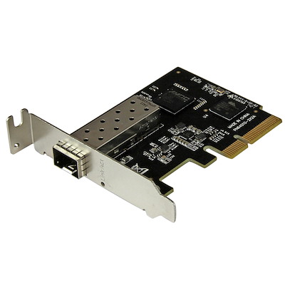 PCI Express 10 gigabit Ethernet glasvezelnetwerkkaart met open SFP+ - PCIe x4 10 Gb NIC SFP+ adapter