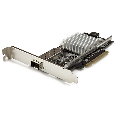 PCIe接続SFP+対応LANカード 10GbE対応光ファイバーネットワークアダプタ
