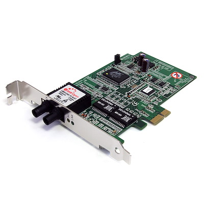 1000 Mbps Gigabit Ethernet Multi Mode ST Fiber PCI Express Card - 550m