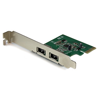 1394a PCI Express FireWire-kort med 2 portar - PCIe FireWire-adapter