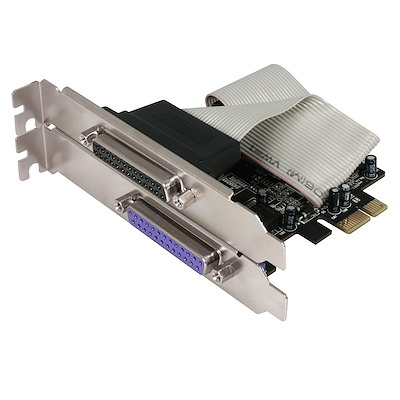 StarTech.com 2 Port PCI Express Parallel Adapter Card PEX2PECP 