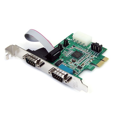 2 Port Pci Express Serial Adapter Card Seriella Kort Adaptrar Startech Com Sverige